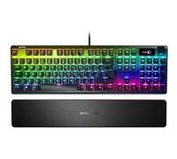 SteelSeries Apex Pro - Clavier - avec affichage - backlit - USB - Allemand - commutateur : OmniPoint Adjustable G