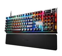 SteelSeries Apex Pro Gen 3 - Clavier Gamer HyperMagnetic - Switches OmniPoint 3.0 - Actionnement Ajustable - Toucher Rapide/SOCD - OLED - RGB - Capuchons PBT - USB-C - US Layout QWERTY