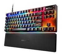 SteelSeries Apex Pro TKL Gen 3 - Clavier HyperMagnetic gaming - OmniPoint 3.0 - Actionnement ajustable - Déclenchement rapide - Préréglages prêts à jouer - Toucher rapide/SOCD - OLED -US Layout QWERTY