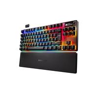 SteelSeries Apex Pro TKL Wireless Gen 3 - Clavier HyperMagnetic Gaming - Switches OmniPoint 3.0 -Actionnement Ajustable -Déclenchement Rapide - Toucher Rapide/SOCD - OLED - USB-C - DE QWERTZ Layout