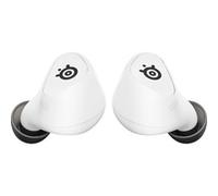 SteelSeries Écouteurs intra-auriculaires Arctis GameBuds – Sans fil Bluetooth, ANC pour PS – Blanc
