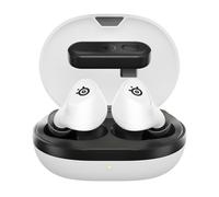 SteelSeries Écouteurs intra-auriculaires Arctis GameBuds – Sans fil Bluetooth, ANC pour PS – Blanc