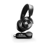 SteelSeries Arctis Nova Pro Casque de Jeu Multi-systèmes - Pilotes Hi-FI Haut de Gamme - Audio Haute résolution - Audio Spatial à 360° - GameDAC Gen 2 - ESS Sabre Quad-DAC - Micro ClearCast Gen 2 -