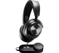 SteelSeries Arctis Nova Pro - Casque gaming multi-système - Son Hi-Res - Son spatial 360° - GameDAC Gen 2 - Micro ClearCast Gen 2 - PC, PS5, PS4, Switch