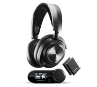 SteelSeries Arctis Nova Pro Wireless - Casque Gaming Multi-système - Haut-parleurs Hi-FI - Élimination du Bruit de Fond - Système d’alim Infinity - PC, PS5, PS4, Switch 2, Mobile - Noir