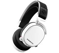 SteelSeries Arctis Pro Wireless - Casque Gaming - Pilotes d’enceintes haute résolution - Sans fil double (2,4 G & Bluetooth) - Système à batteries doubles - Blanc