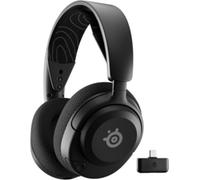 SteelSeries Casque gamer Arctis Nova 5 – Sans fil 2,4 GHz/Bluetooth – Micro ClearCast – 60h – Noir