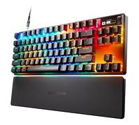 SteelSeries Clavier HyperMagnetic gaming Apex Pro TKL - le plus rapide - Actionnement ajustable - Format sans pavé numérique adapté à l’esport - RVB - USB-C - Édition 2023 - Américain QWERTY