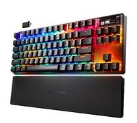 SteelSeries Clavier HyperMagnetic gaming Apex Pro TKL Wireless - Clavier rapide - Format sans pavé numérique adapté à l’esport - Actionnement ajustable - Bluetooth - 2,4 GHz - USB-C - Allemand QWERTZ