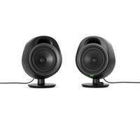 SteelSeries Enceintes gaming Arena 3 – 2.0 à gamme complète, Bluetooth et câblé, 4 pouces Noir
