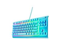 SteelSeries Clavier gaming Apex 3 TKL Aqua – Compact sans pavé numérique, RGB 8 zones, AZERTY