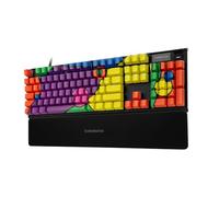 SteelSeries Keycaps - Limited Edition Artist Collaboration - Roma Bib - Double Shot Pudding - Durable PBT thermoplastique - Compatible avec une large gamme de claviers mécaniques - Illustration