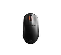 SteelSeries Prime Mini - Souris - ergonomique - pour droitiers - optique - 5 boutons - sans fil - 2.4 GHz - récepteur sans fil USB-C - noir mat Noir G