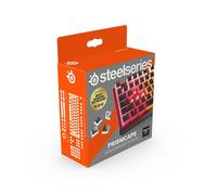 SteelSeries PrismCaps - Touches double shot style pudding - Thermoplastique PBT durable - Compatible avec la plupart des claviers mécaniques - Supports MX - Noir (Disposition américaine)