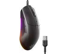 SteelSeries Rival 3 Gen 2 - Souris Gaming 8500 DPI - Capteur Optique TrueMove Core - Durabilité 60 Millions de clics - Faible Latence - Poids léger 77 g - Patins 100% PTFE - RGB - Noir