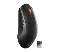 SteelSeries Rival 3 Wireless Gen 2 Souris Gaming sans Fil - 2,4 GHz et Bluetooth - TrueMove Capteur Optique TrueMove Air 18000 DPI - Durabilité 60 mil de clics - Poids léger - Patins 100% PTFE - Noir