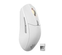 SteelSeries Rival 3 Wireless Gen 2 Souris gaming sans fil - 2,4 GHz et Bluetooth - TrueMove Capteur Optique TrueMove Air 18000 DPI - Durabilité 60 mil de clics - Poids léger - Patins 100% PTFE - Blanc
