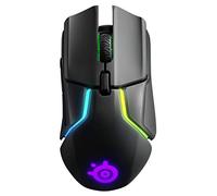 SteelSeries Rival 650 - Souris de jeu Quantum Wireless - Batterie à chargement rapide - Double capteur optique TrueMove3+ - Distance de Décollage de 0,05 - Système de Poids et éclairage RVB