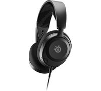 SteelSeries Arctis Nova 1 - Casque de jeu multi-système - Hi-Fi avec pilotes - Son Spatial à 360° - Coussinets d’Oreille à Mousse à Mémoire - Microphone antibruit - PC, PS5, PS4, Switch, Xbox - Noir
