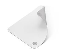 SteelSeries Tapis QcK Medium - Blanc - Base antidérapante en Caoutchouc - Suivi et stabilité de Pointe - Optimisé pour capteurs Gaming - 320 mm x 270 mm - FPS, MOBAs, RTS, MMO