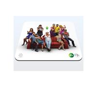 Steelseries The Sims 4 - Tapis de souris 320 x 270 x 2 mm, Coloration Image Multicolore, Surface Optimisée pour Capteur Optique et Laser