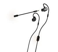 SteelSeries Tusq - Casque intra-auriculaire pour jeux mobiles - Microphone double avec microphone à tige détachable - Écouteurs ergonomiques à suspension - Pour mobile