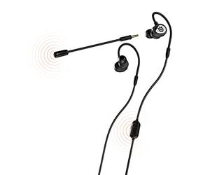 SteelSeries Tusq - Casque intra-auriculaire pour jeux mobiles - Microphone double avec microphone à tige détachable - Écouteurs ergonomiques à suspension - Pour mobile