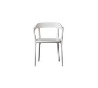Steelwood Chaise de Salle à Manger Blanche