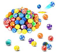 Steemjoey 30PCS Balles Rebondissantes en Caoutchouc, 20mm - Bouncing Balls - Jeu pour Enfants - pour Sacs Cadeaux, Fêtes d'enfants Anniversaires