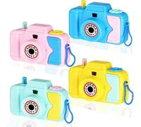 Steemjoey 4 Pièces Appareil Photo pour Enfant, Kaleidoscope Caméra Jouets pour Enfants , Caméra Jouet pour 3-12 Ans Filles & Garçons Cadeau Enfant de Noël Nouvel an Jouets