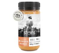 Steens Miel de Manuka - MGO 515+ - 100% certifié Miel Manuka cru pur UMF 15+ - Mis en pot et scellé en Nouvelle-Zélande - Manuka Honey 500 g