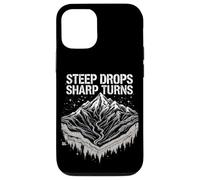 STEEP Drops Sharp Turns : Une Aventure en Montagne Coque pour iPhone 12/12 Pro
