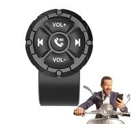 Steering Wheel Control - ABS Waterproof Wireless Phone Remote | Multifunctional Smart Steering Wheel Controller | Car Motorbike Scooter Phone Control Button for Safe Driving Use