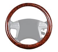 Steering Wheel Cover Men, Wood Grain Steering Wheel Covers, Car Steerings Wheels, 38cm/14.96in, Artificial Leather Anti-Slip for Diverse