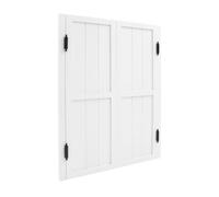 Steeviuzj Double porte battante 91 x 107 x 4 cm pour entrée de cuisine