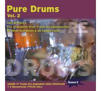 Stefan Berker - Pure Drums Vol. 2-Jazz Grooves 2-Playalong CD + Sampling [Import]