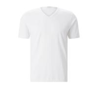 Stefan Brandt - T-shirt col en V - Homme - Tops - Blanc - Taille: XL