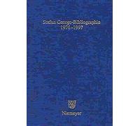 Stefan George-Bibliographie 1976-1997