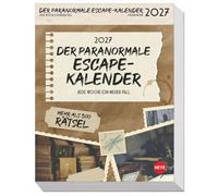 Stefan Heine Der paranormale Escape-Kalender 2027: Woche für Woche kniffliger Exit-Spaß zu einer mysteriösen Geschichte. Spannende Knobel-Aufgaben in einem Rätselkalender für Erwachsene