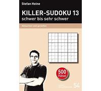 Stefan Heine Killer-Sudoku 13 - schwer bis sehr schwer: Abtauchen und Ge (Poche)