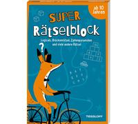 Stefan Heine Super Rätselblock ab 10 Jahren.Logicals, Brückenrätsel, Zah (Poche)