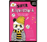 Stefan Heine Super Rätselblock ab 12 Jahren. Faltpläne, Logicals, Sudoku (Poche)