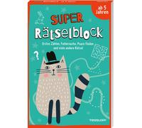 Stefan Heine Super Rätselblock ab 5 Jahren. Erstes Zählen, Fehlersuche, (Poche)