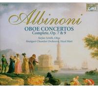STEFAN/MATT,NICOL/SGKO SCHILLI - COMPLETE OBOE CONCERTOS OP.7 & 9 3 CD NEUF