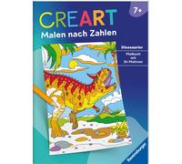 Stefan Richter Ravensburger CreArt Malen nach Zahlen ab 7: Dinosaurier, (Poche)