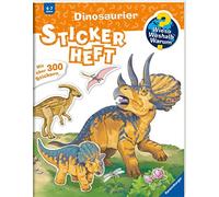 Stefan Richter Wieso? Weshalb? Warum? Stickerheft: Dinosaurier: Mit über (Poche)