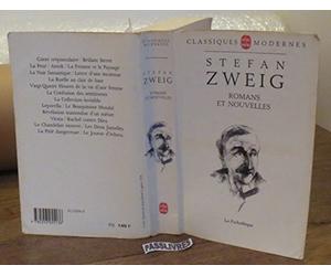 Stefan Zweig, tome 1 : Romans et nouvelles