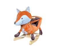 Stefano Fashion - Cheval à Bascule - Renard - 1 à 3 Ans - avec Ceinture de sécurité