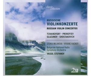 Stefanov,Vassil - Russian Violin Concertos : Tchaikovski, Prokofiev, Glazounov, Chostakovitch