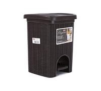 Stefanplast 2075922 Elegance Corbeille Moka Plastique 21 x 21 x 28 cm